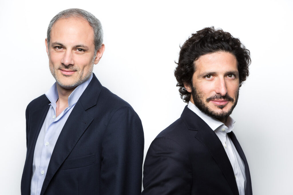Philippe Corrot et Adrien Nussenbaum, dirigeants société Mira Portraits de Dirigeants